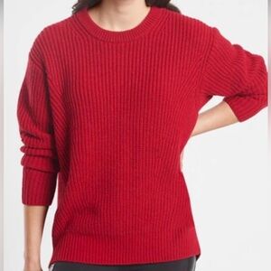 Athleta cascades crew sweater